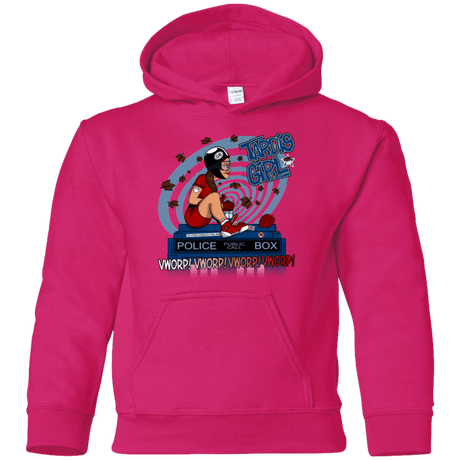 Sweatshirts Heliconia / YS Tardis Girl Youth Hoodie