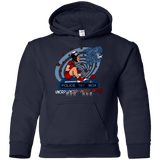 Sweatshirts Navy / YS Tardis Girl Youth Hoodie