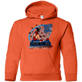 Sweatshirts Orange / YS Tardis Girl Youth Hoodie