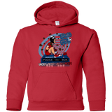 Sweatshirts Red / YS Tardis Girl Youth Hoodie