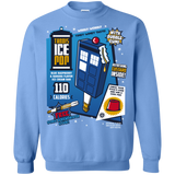 Sweatshirts Carolina Blue / S Tardis Ice Pop Crewneck Sweatshirt