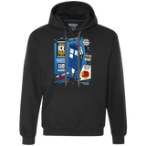 Sweatshirts Black / S Tardis Ice Pop Premium Fleece Hoodie