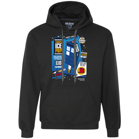 Sweatshirts Black / S Tardis Ice Pop Premium Fleece Hoodie