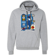 Sweatshirts Sport Grey / S Tardis Ice Pop Premium Fleece Hoodie