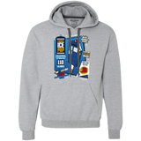 Sweatshirts Sport Grey / S Tardis Ice Pop Premium Fleece Hoodie