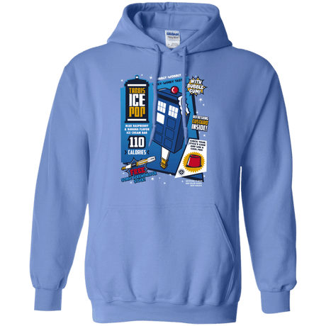 Sweatshirts Carolina Blue / S Tardis Ice Pop Pullover Hoodie