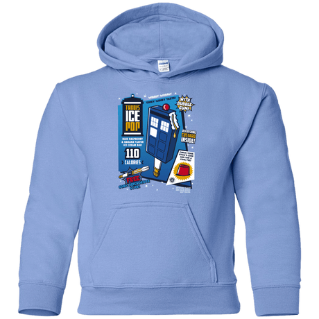 Sweatshirts Carolina Blue / YS Tardis Ice Pop Youth Hoodie