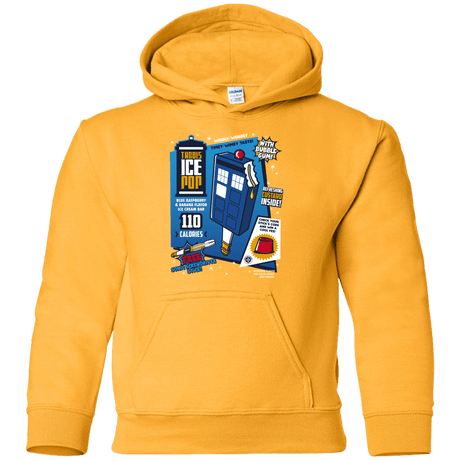 Sweatshirts Gold / YS Tardis Ice Pop Youth Hoodie