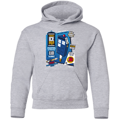 Sweatshirts Sport Grey / YS Tardis Ice Pop Youth Hoodie