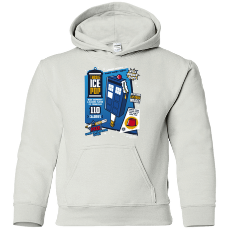 Sweatshirts White / YS Tardis Ice Pop Youth Hoodie