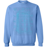 Sweatshirts Carolina Blue / S Tardis Plan Crewneck Sweatshirt