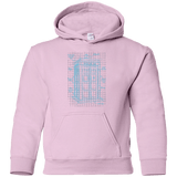 Sweatshirts Light Pink / YS Tardis Plan Youth Hoodie