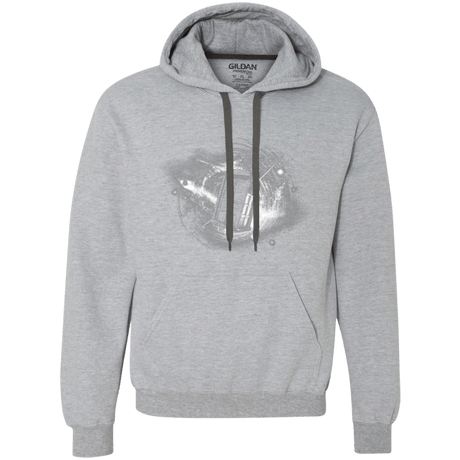 Sweatshirts Sport Grey / Small Tardis Premium Fleece Hoodie
