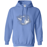 Sweatshirts Carolina Blue / Small Tardis Pullover Hoodie
