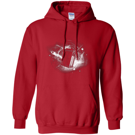 Sweatshirts Red / Small Tardis Pullover Hoodie