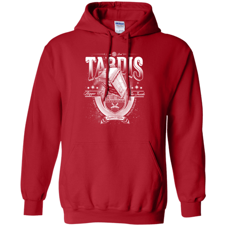 Sweatshirts Red / Small Tardis Pullover Hoodie
