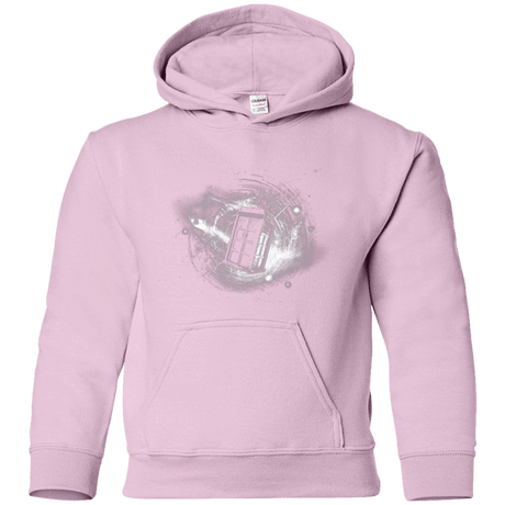 Sweatshirts Light Pink / YS Tardis Youth Hoodie