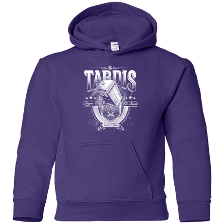 Sweatshirts Purple / YS Tardis Youth Hoodie