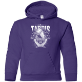 Sweatshirts Purple / YS Tardis Youth Hoodie