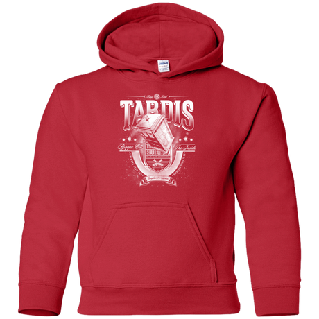 Sweatshirts Red / YS Tardis Youth Hoodie