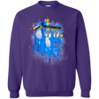 Sweatshirts Purple / S Tardisplash Crewneck Sweatshirt