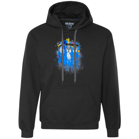 Sweatshirts Black / S Tardisplash Premium Fleece Hoodie