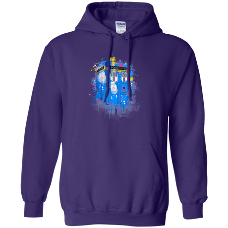 Sweatshirts Purple / S Tardisplash Pullover Hoodie