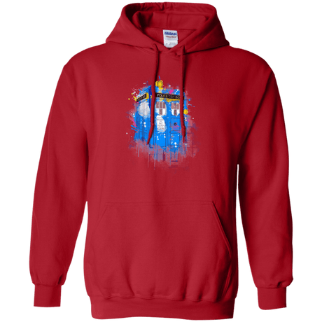 Sweatshirts Red / S Tardisplash Pullover Hoodie