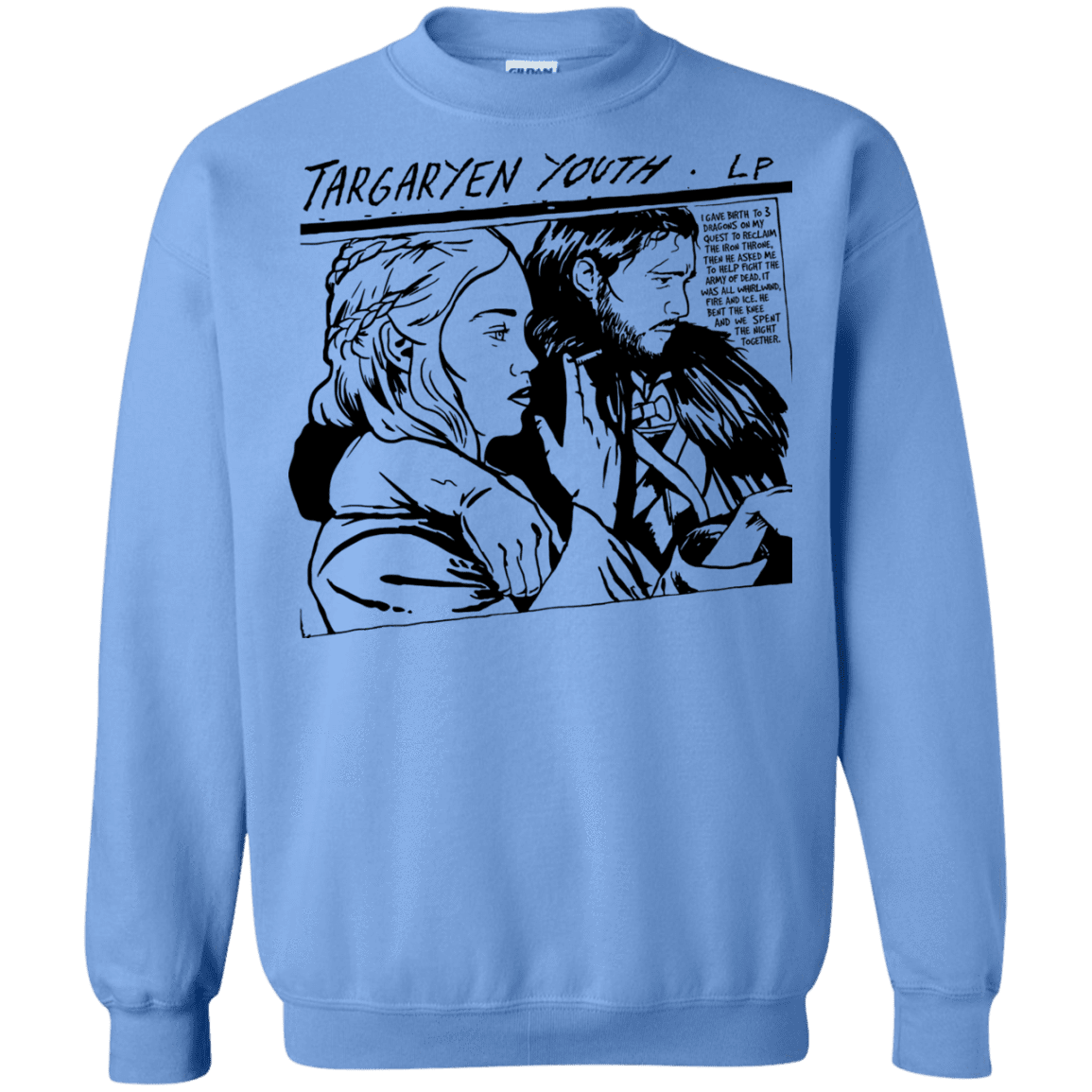 Sweatshirts Carolina Blue / S Targaryen Youth Crewneck Sweatshirt