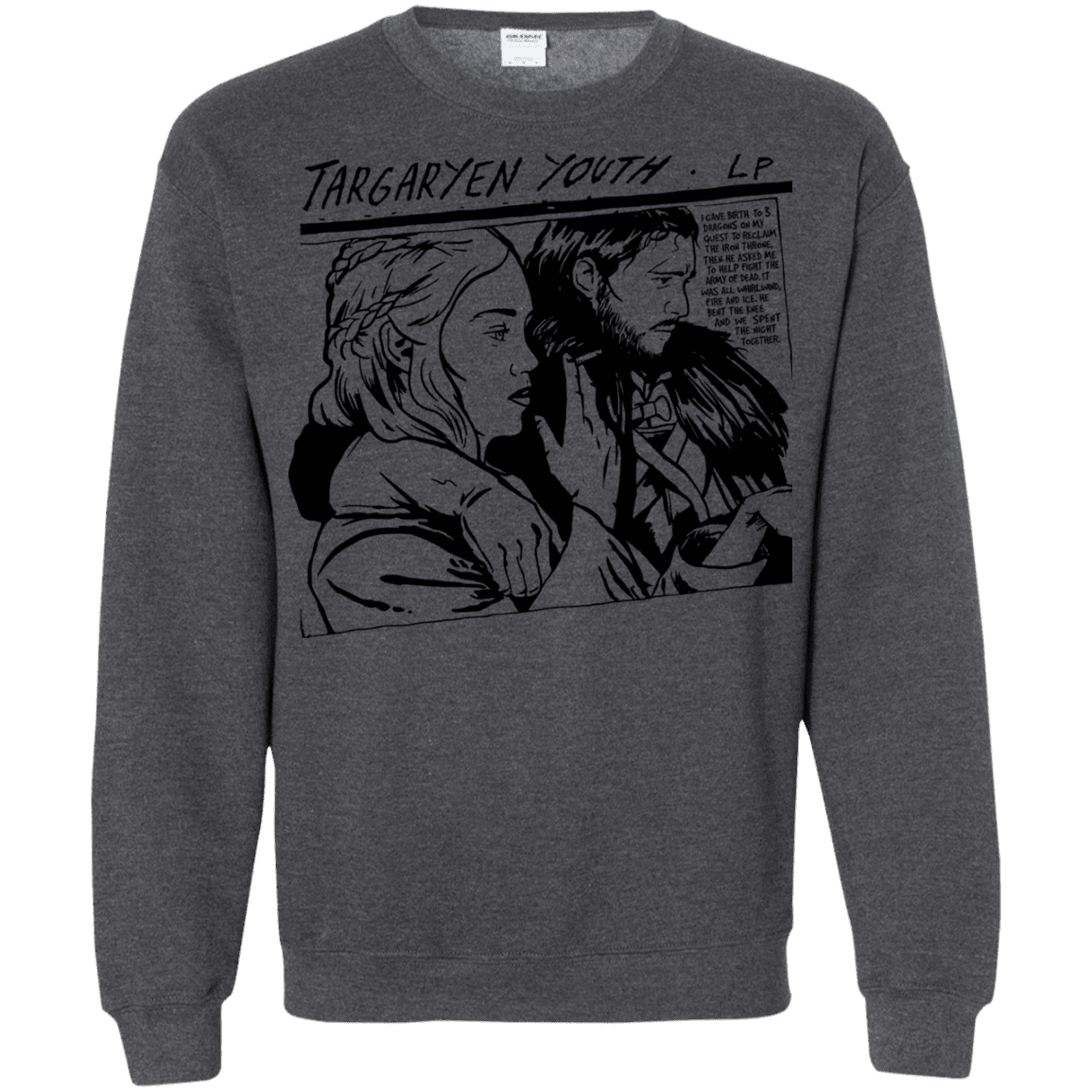 Sweatshirts Dark Heather / S Targaryen Youth Crewneck Sweatshirt