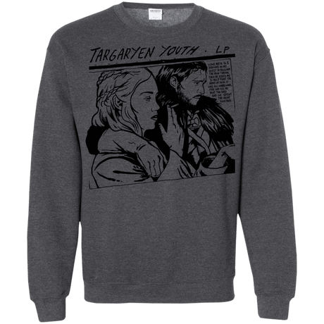 Sweatshirts Dark Heather / S Targaryen Youth Crewneck Sweatshirt