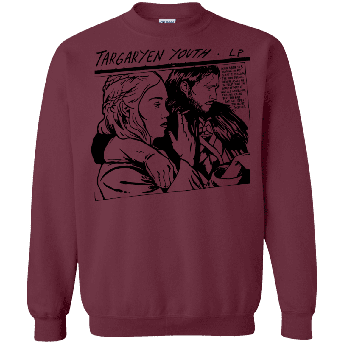 Sweatshirts Maroon / S Targaryen Youth Crewneck Sweatshirt