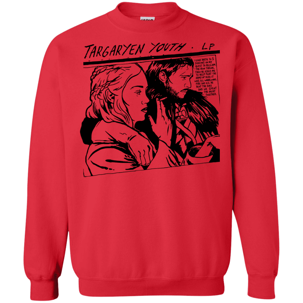 Sweatshirts Red / S Targaryen Youth Crewneck Sweatshirt