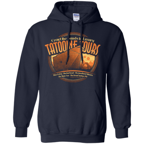 Sweatshirts Navy / S Tatooine Tours Pullover Hoodie