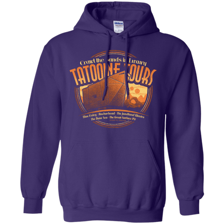 Sweatshirts Purple / S Tatooine Tours Pullover Hoodie