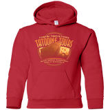 Sweatshirts Red / YS Tatooine Tours Youth Hoodie