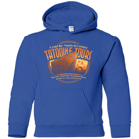 Sweatshirts Royal / YS Tatooine Tours Youth Hoodie