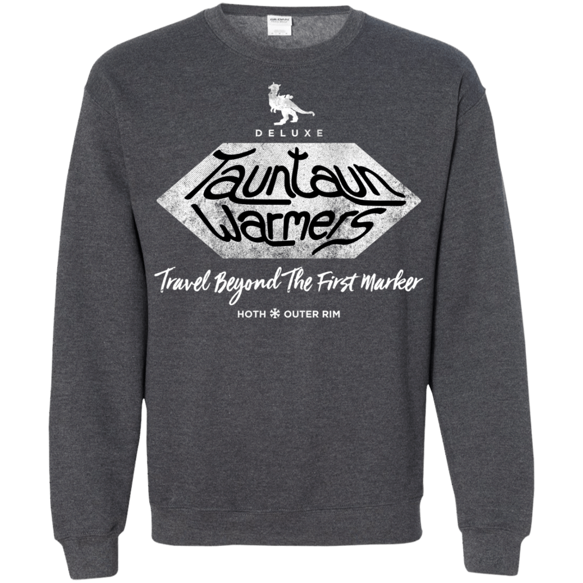 Sweatshirts Dark Heather / S Tauntaun Warmers Crewneck Sweatshirt