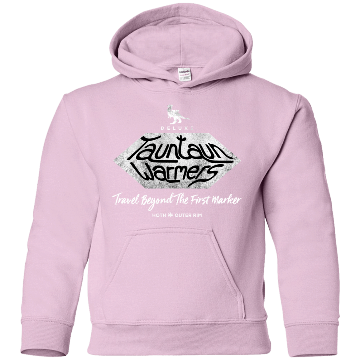 Sweatshirts Light Pink / YS Tauntaun Warmers Youth Hoodie