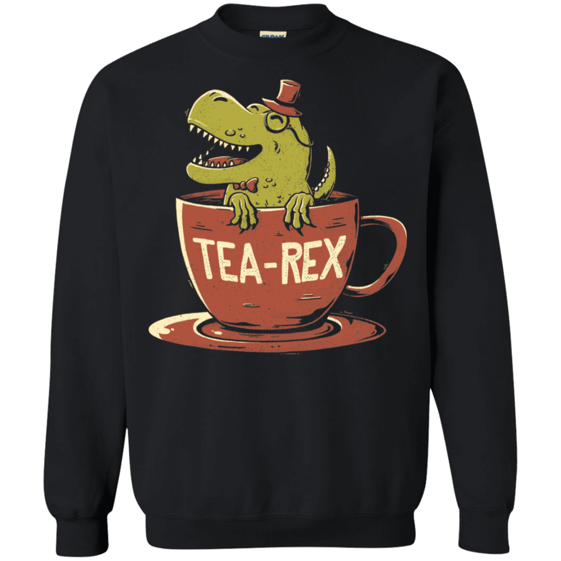 Sweatshirts Black / S Tea-Rex Crewneck Sweatshirt