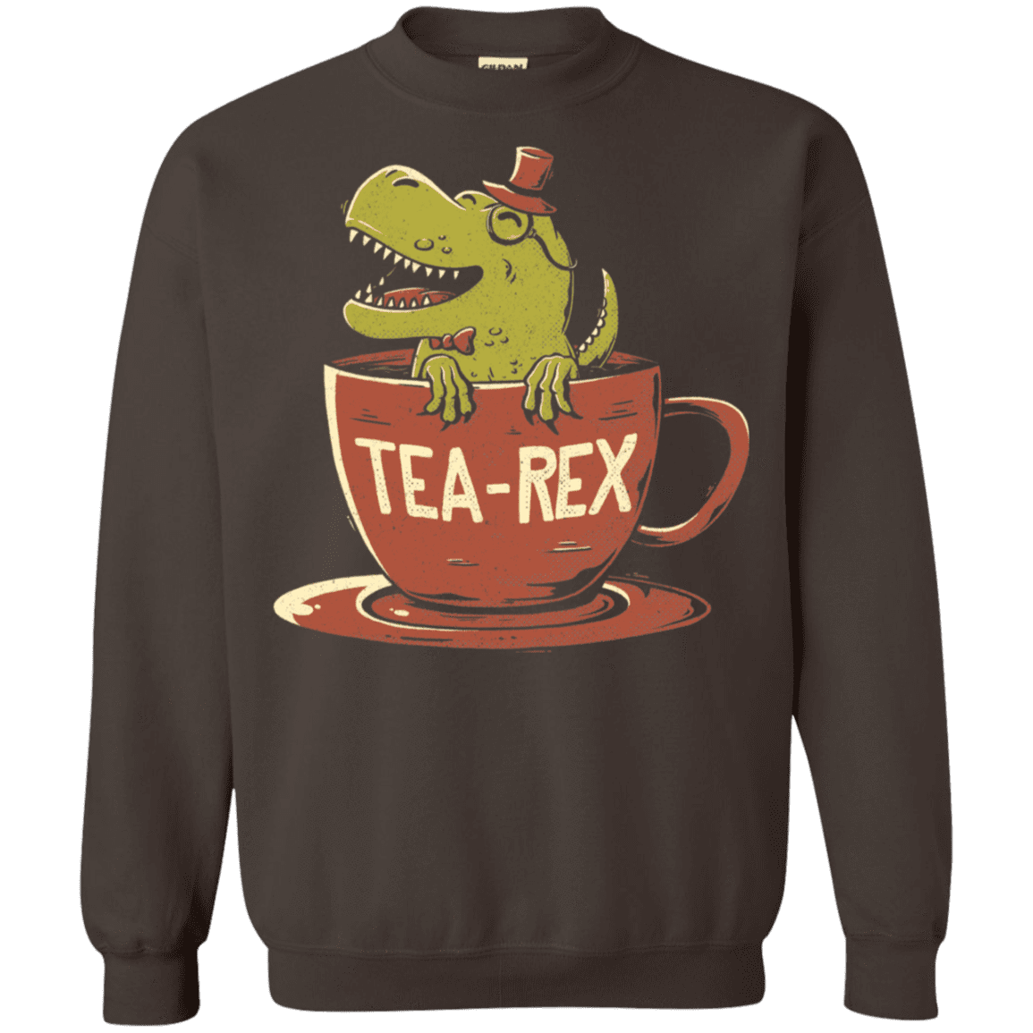 Sweatshirts Dark Chocolate / S Tea-Rex Crewneck Sweatshirt