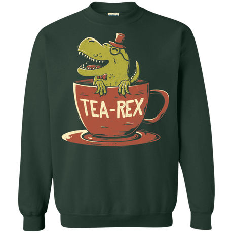 Sweatshirts Forest Green / S Tea-Rex Crewneck Sweatshirt