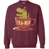 Sweatshirts Maroon / S Tea-Rex Crewneck Sweatshirt