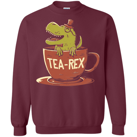 Sweatshirts Maroon / S Tea-Rex Crewneck Sweatshirt