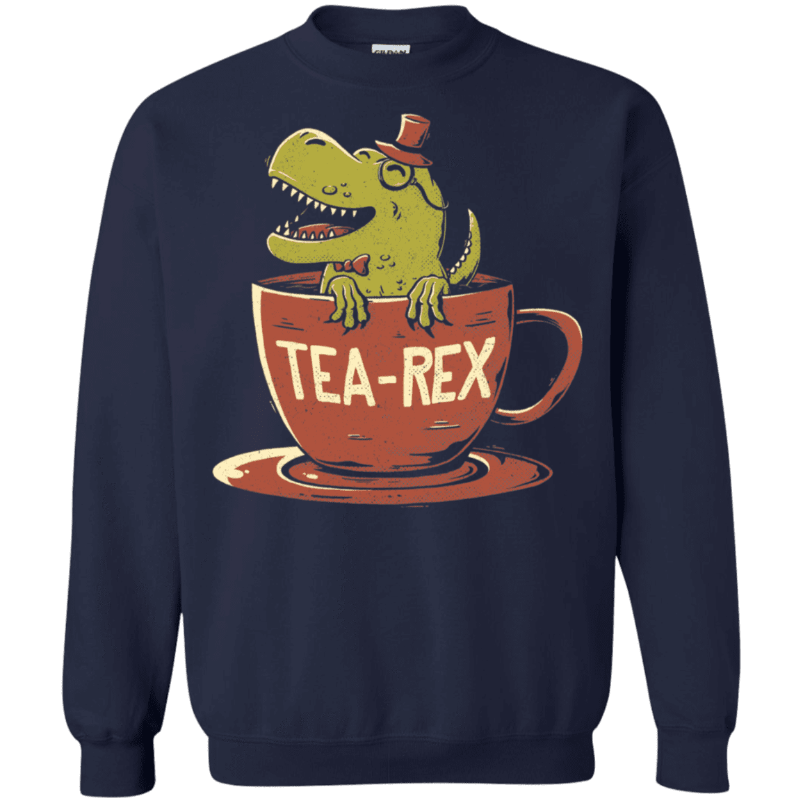 Sweatshirts Navy / S Tea-Rex Crewneck Sweatshirt