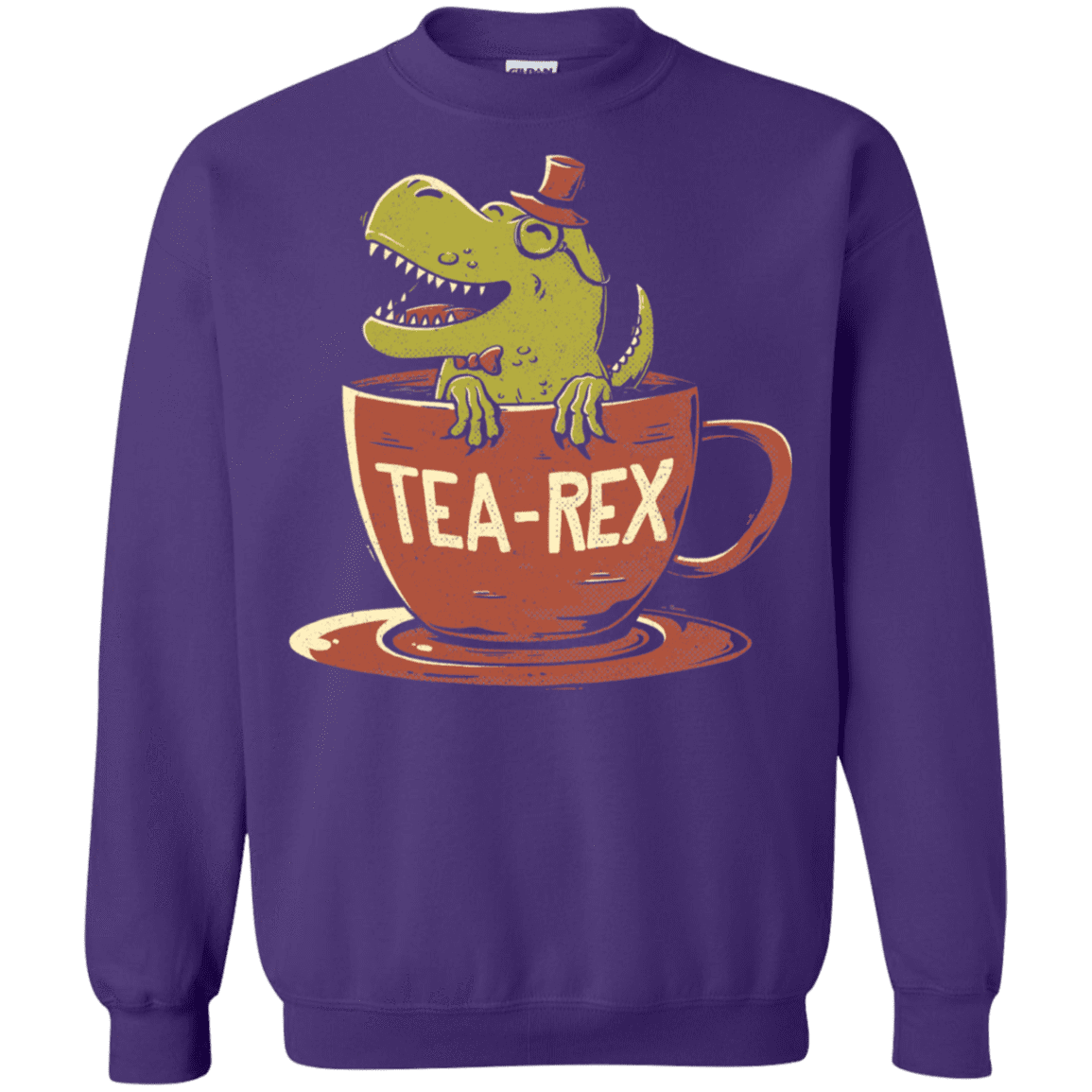 Sweatshirts Purple / S Tea-Rex Crewneck Sweatshirt