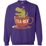 Sweatshirts Purple / S Tea-Rex Crewneck Sweatshirt