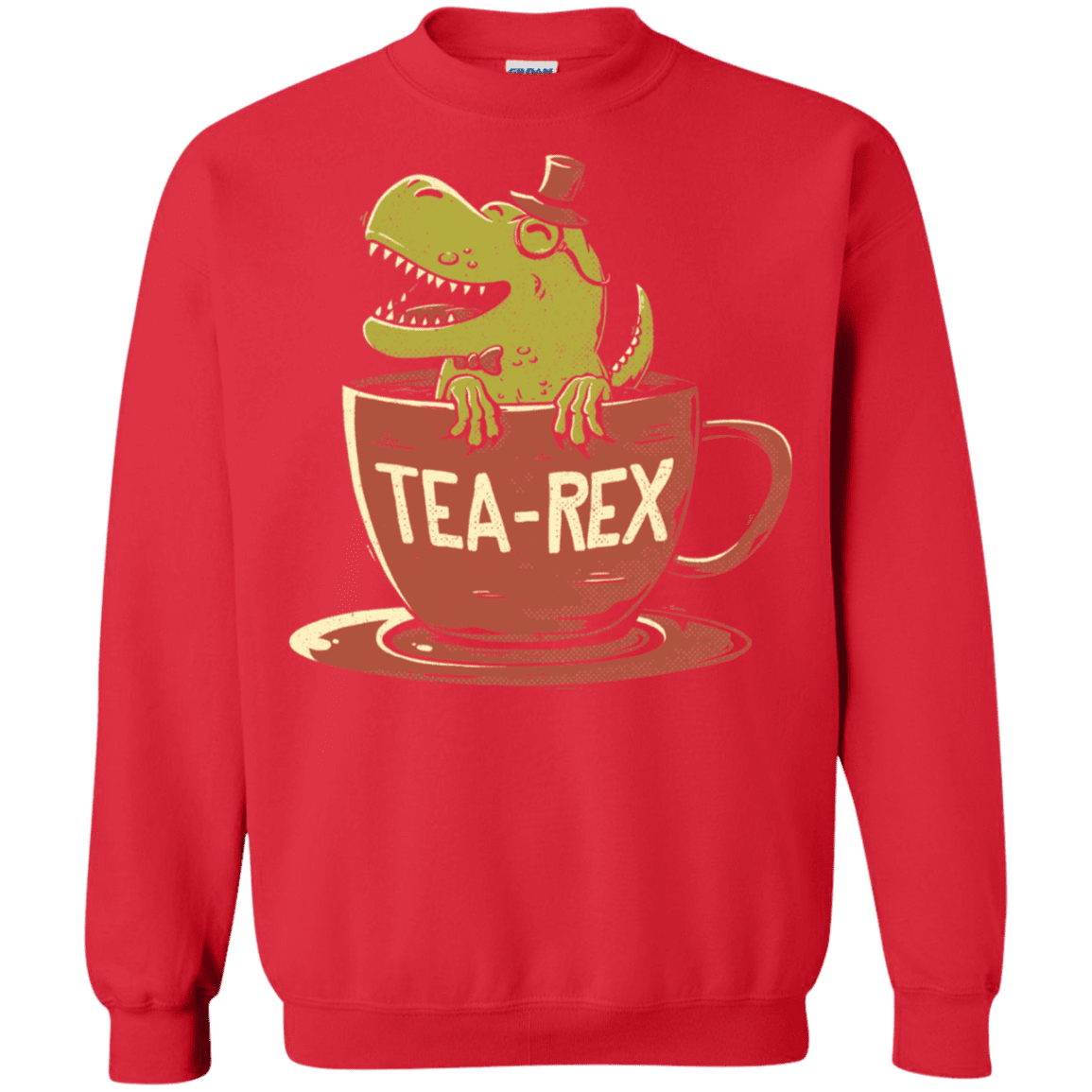 Sweatshirts Red / S Tea-Rex Crewneck Sweatshirt