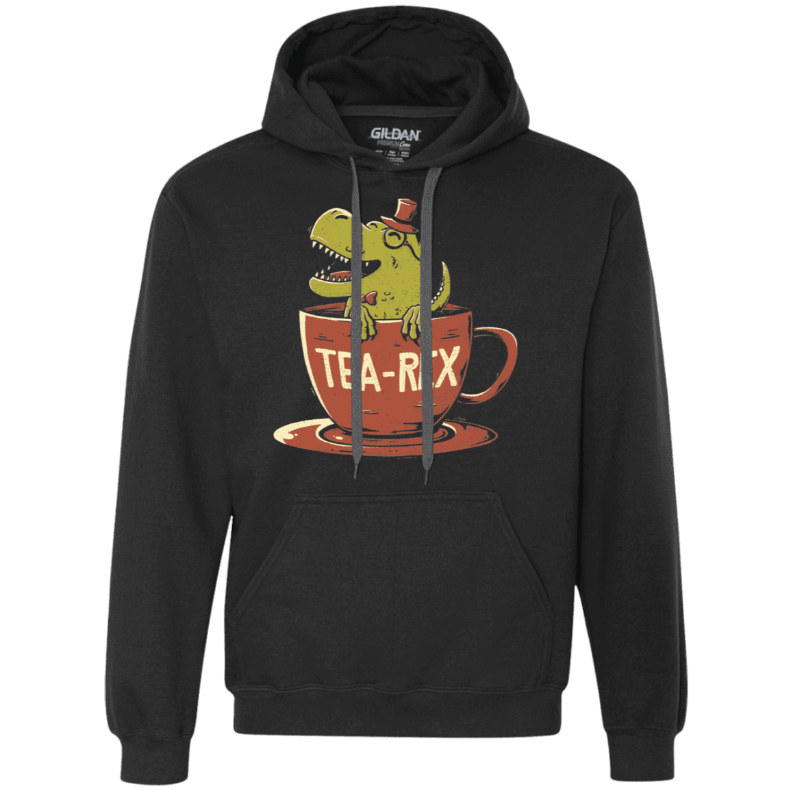 Sweatshirts Black / S Tea-Rex Premium Fleece Hoodie