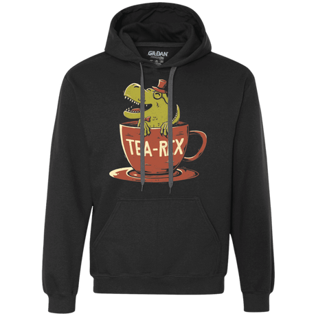 Sweatshirts Black / S Tea-Rex Premium Fleece Hoodie